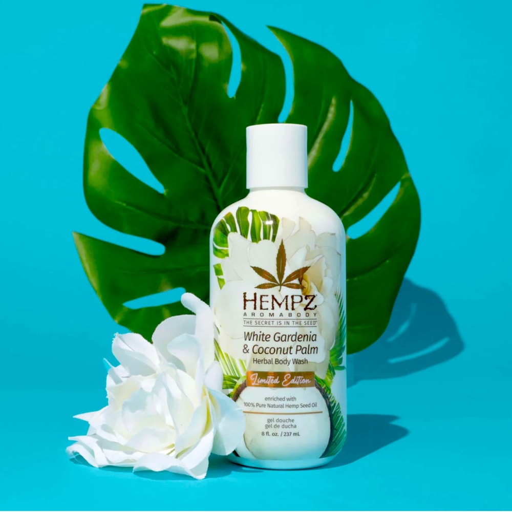 Hempz White Gardenia & Coconut Palm Herbal Body Wash